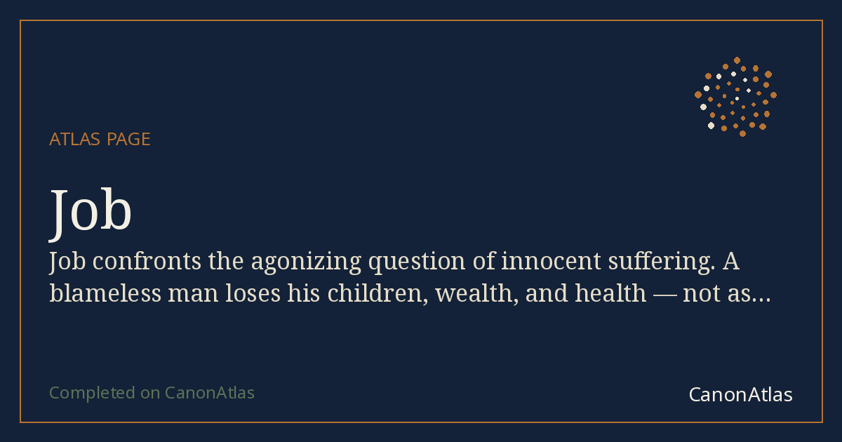 Job — CanonAtlas