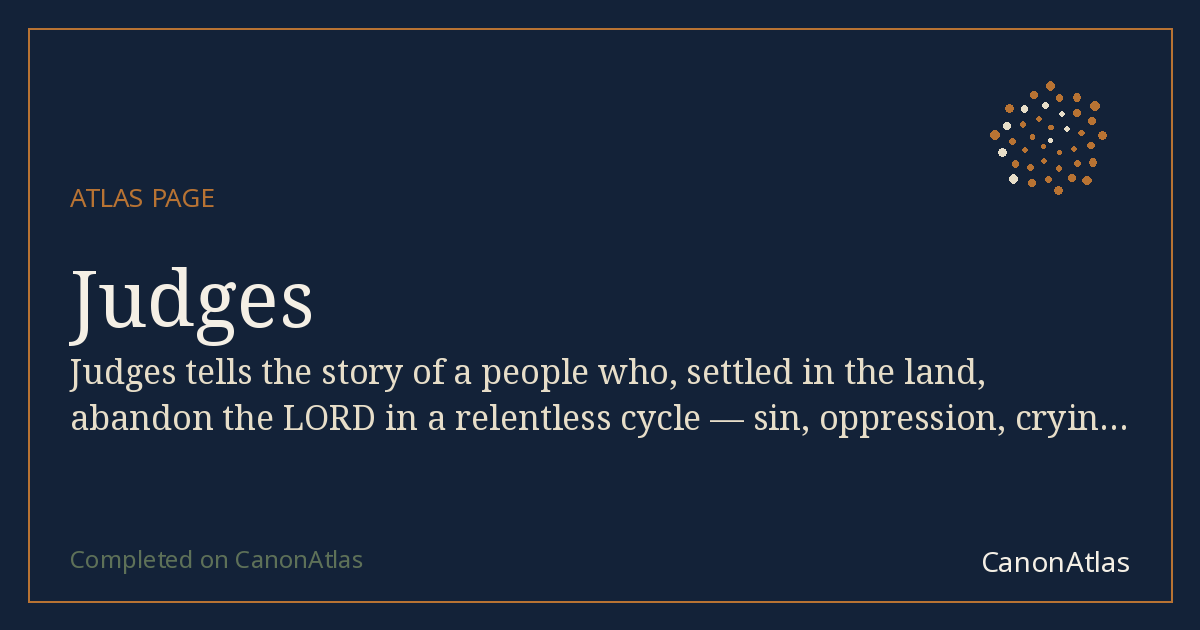 Judges — CanonAtlas