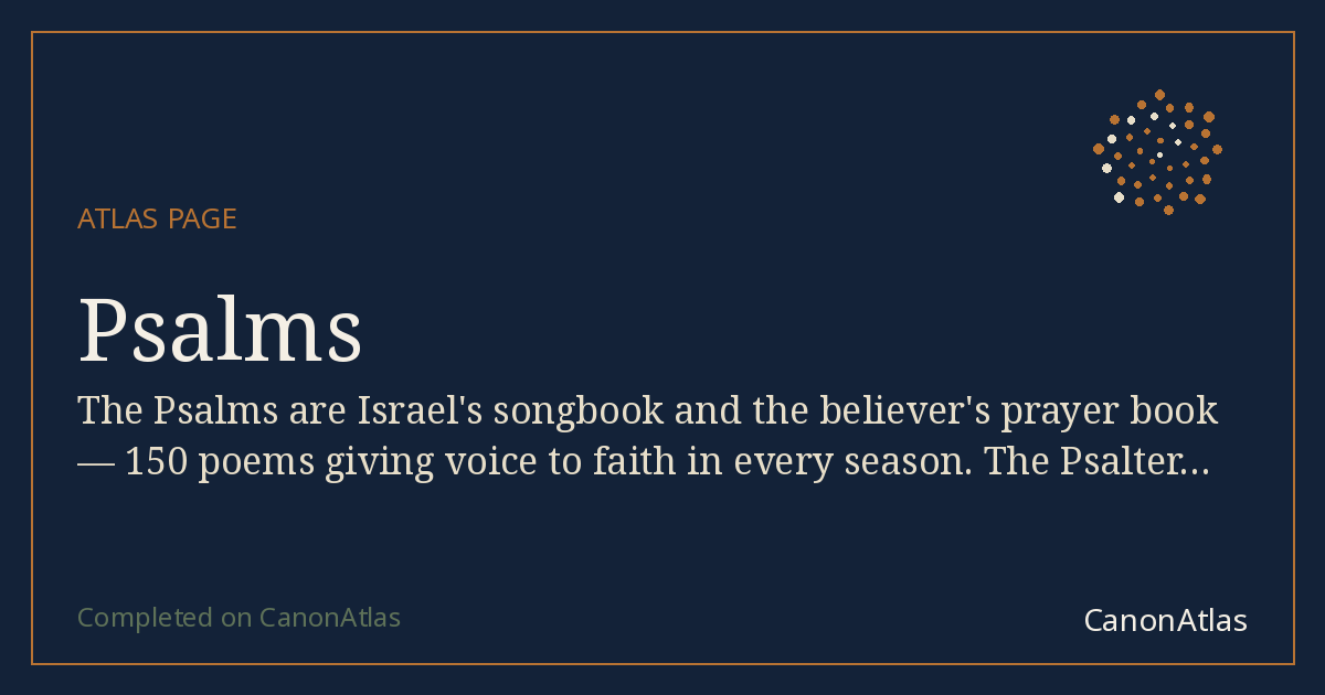 Psalms — CanonAtlas