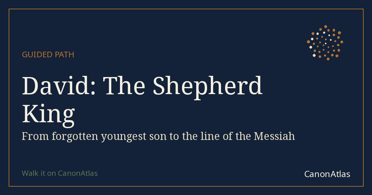 David: The Shepherd King — CanonAtlas