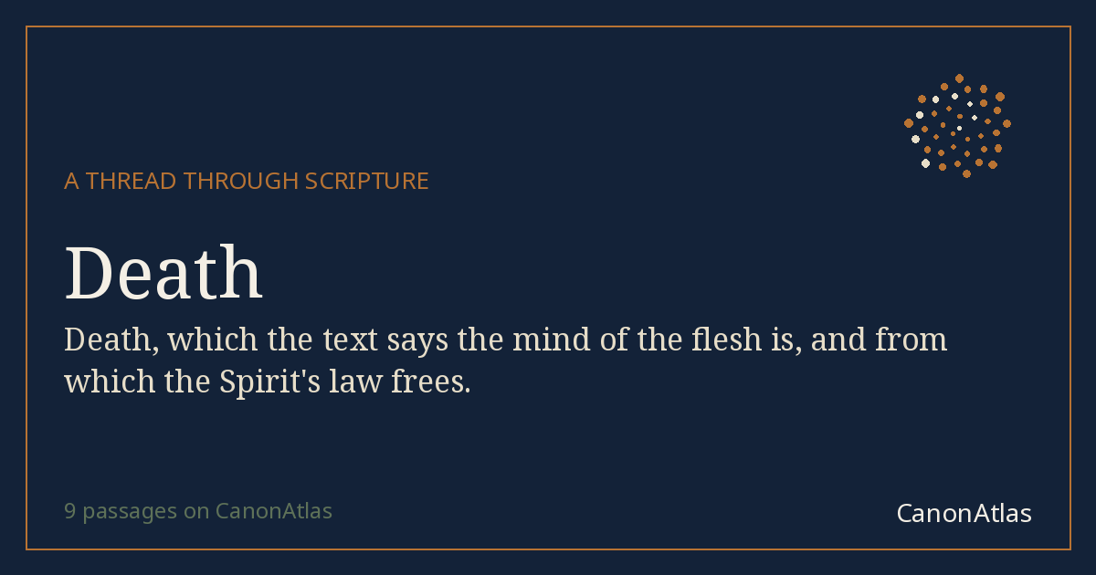 Death — CanonAtlas