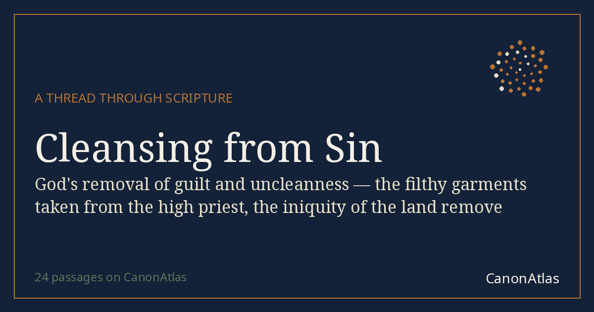 Cleansing from Sin — CanonAtlas