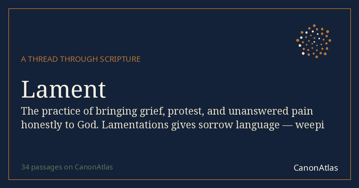 Lament — CanonAtlas