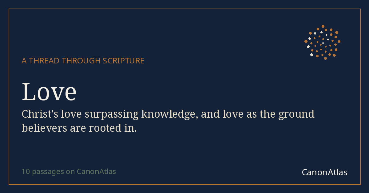 Love — CanonAtlas