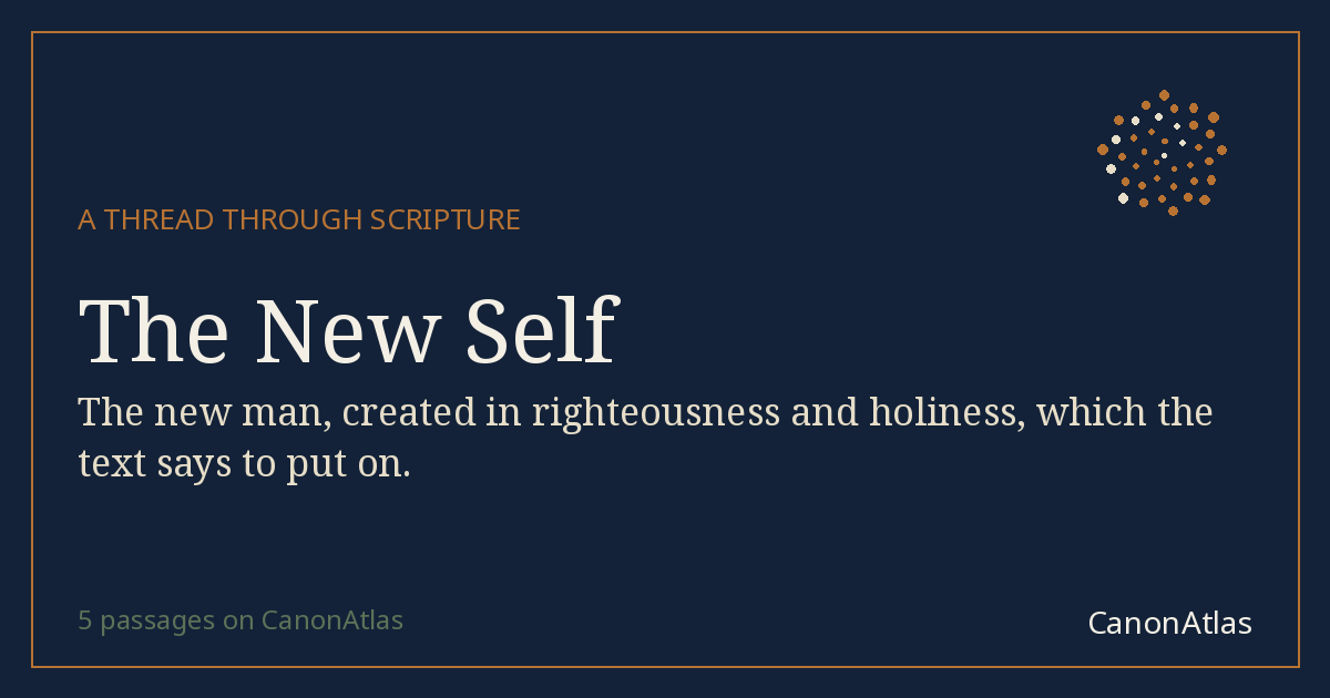 The New Self — CanonAtlas