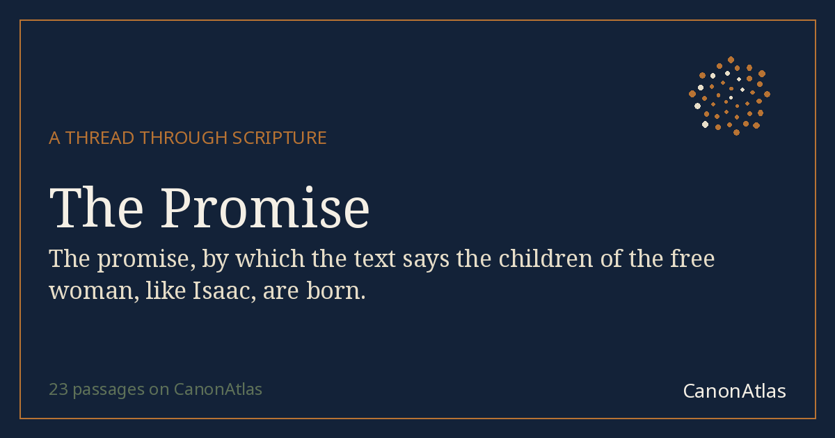 The Promise — CanonAtlas
