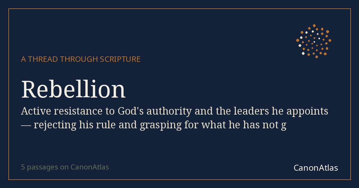Rebellion — CanonAtlas