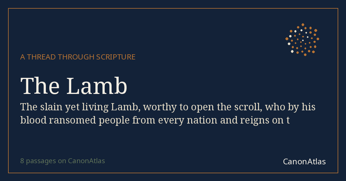 The Lamb — CanonAtlas