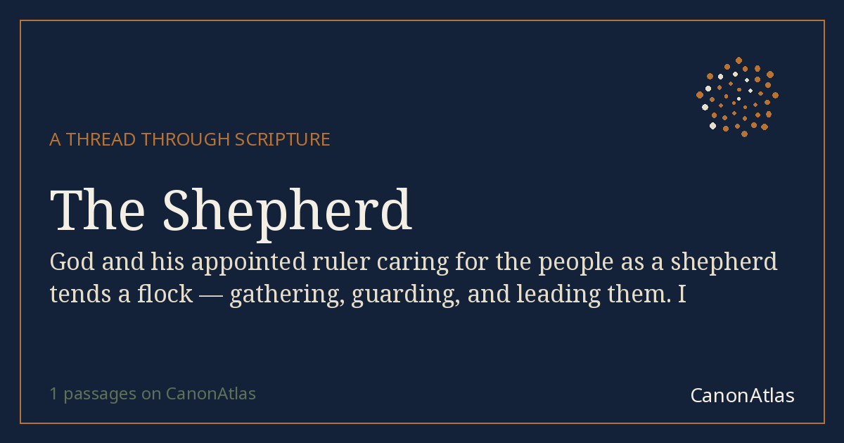 The Shepherd — CanonAtlas