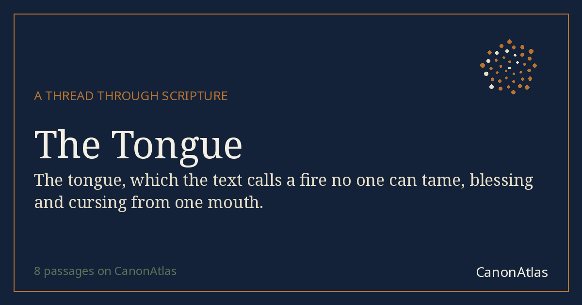 The Tongue — CanonAtlas